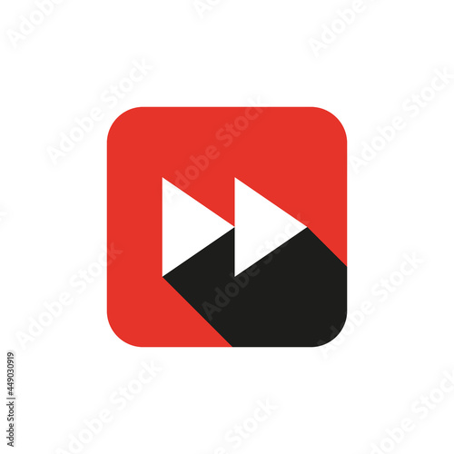 Free Download Next or Forward icon design, isolated on white background. from multimedia icon collection. vector illustration eps10 - GFXLoad