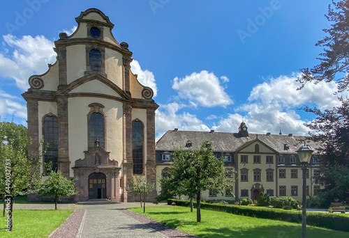 Leinwand Poster Abtei Himmerod (Eifel) - Klosterkirche