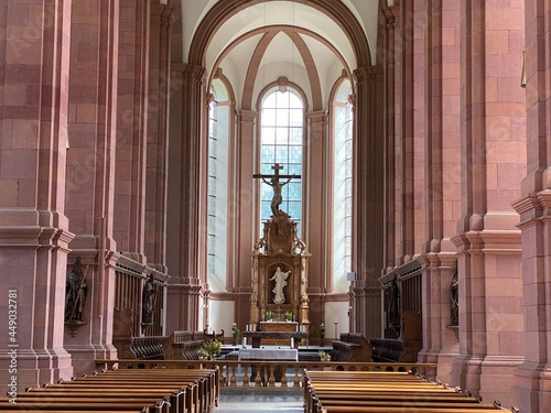 Foto Abtei Himmerod (Eifel) - Blick in die Klosterkirche