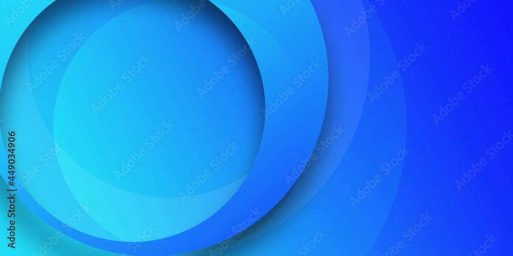 Abstract overlapping lines and circles geometric background with gradient colors
