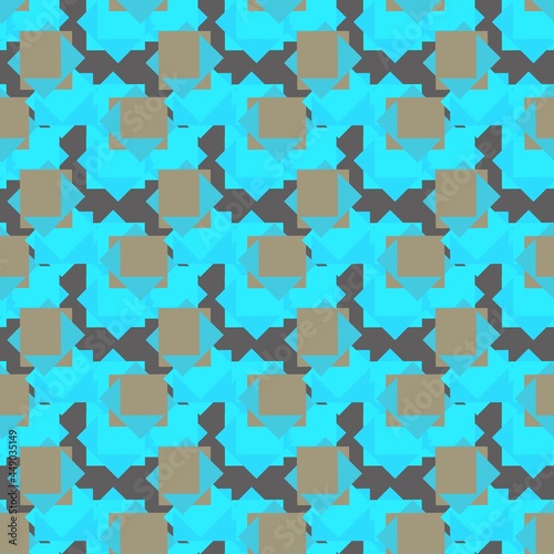 seamless pattern with puzzle pieces