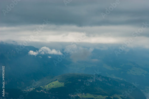 Mountain summer landscape of kanton Schwyz © Tatiana