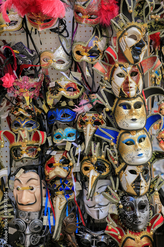 Venetian masks, Venice, Italy