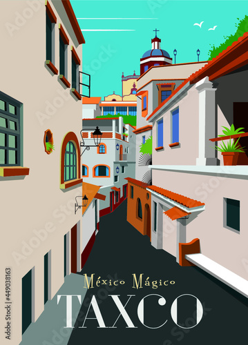 Taxco, Guerrero, México. Poster