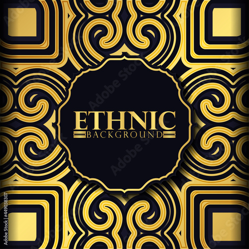 luxury ethnic style ornament pattern