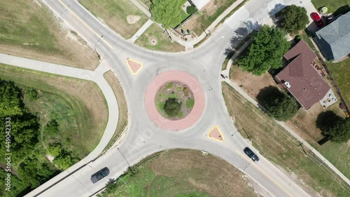 typical roundabout