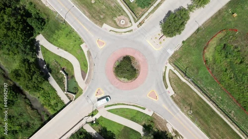 typical roundabout
