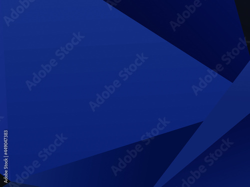 Polygonal geometric background. Dark blue colour  Vector illustration