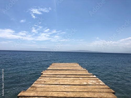 pier on the sea