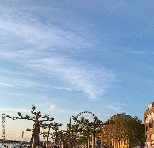 street in the city