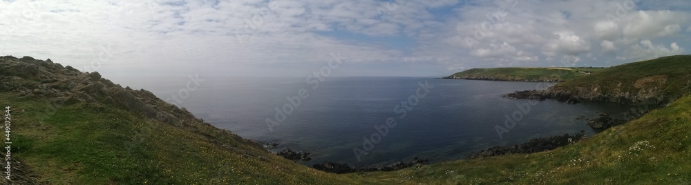 Ballycotton Cliff Walk, Coastline, East Cork, Ireland, Panoramic View 4 Ballycotton Cliff Walk, Coastline, East Cork, Ireland, Panoramic View 4