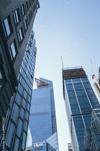 modern office buildings in New York City 