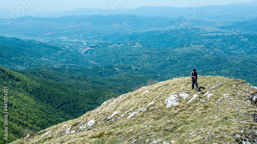 Hiking, trekking, Suva Planina (The dry mountain), Serbia