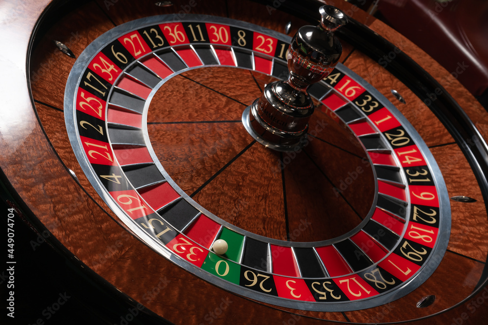 Casino. Gambling game. Roulette. Wheel of fortune. Casino. Gambling game. Roulette. Wheel of fortune.