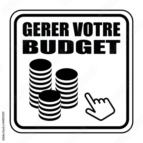 Logo gérer votre budget.