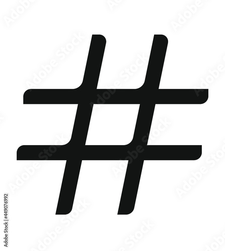 hastag negro diseñor minimalista