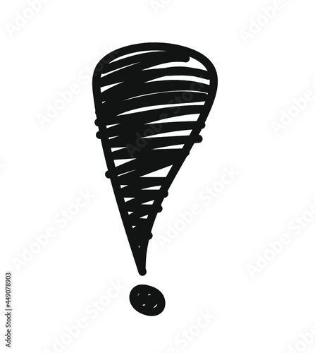signo de admiración o exclamación