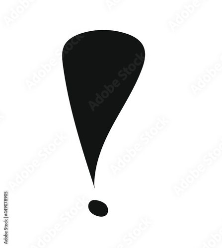 signo de admiración o exclamación