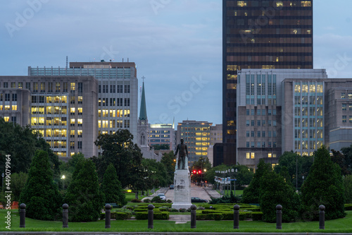 Downtown Baton Rouge, LA at Night
- The view from the state capitol building photo