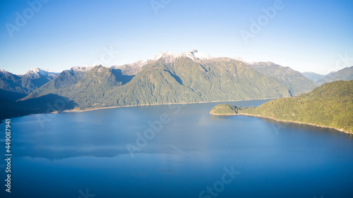 Lago Chapo en la reserva nacional Llanquihue.