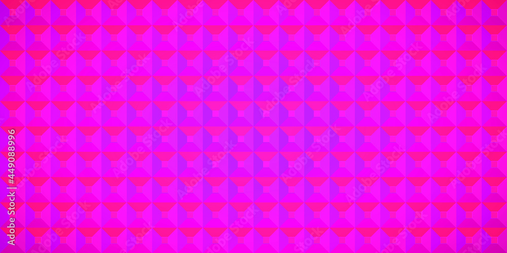 Pink squares background. Mosaic tiles. Vector illustration.