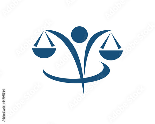 people scales logo template