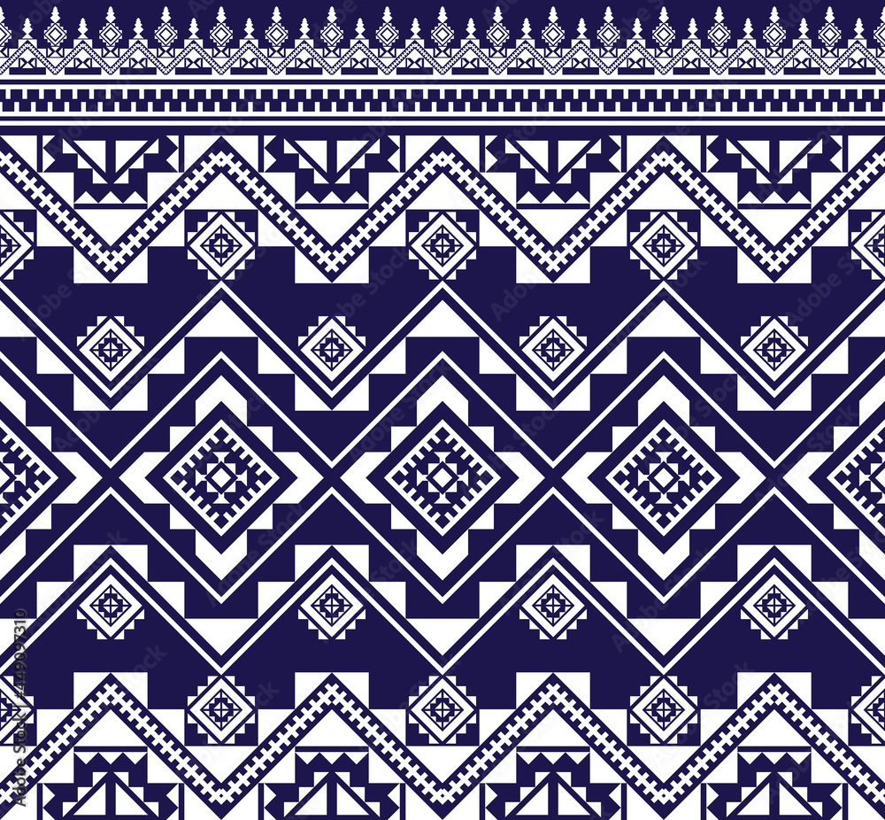 Ethnic fabric texture pattern Abstract Geometric Vector oriental illustration retro embroidery repeating Ethnic fabric texture pattern Abstract Geometric Vector oriental illustration retro embroidery repeating