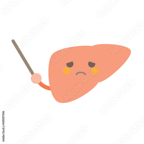 指示棒肝臓悲しむ