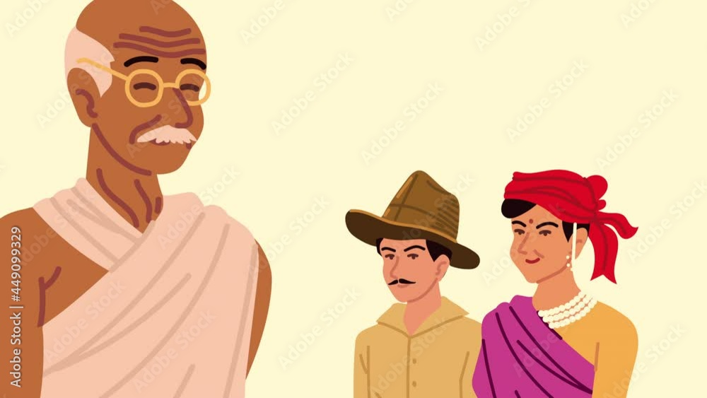 indian culture people characters animation indian culture people characters animation