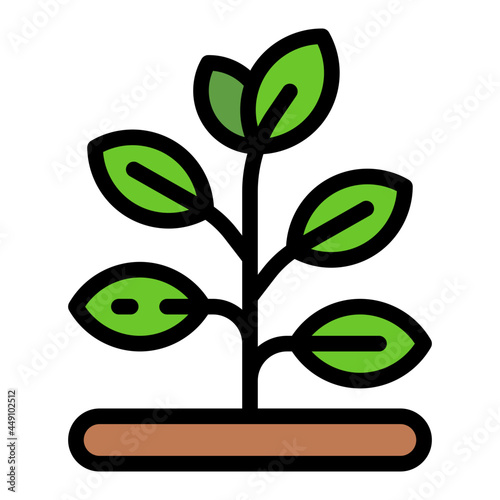 farm filled outline icon