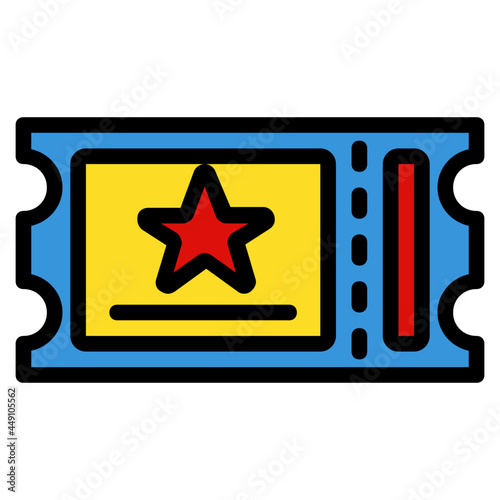 ticket line icon