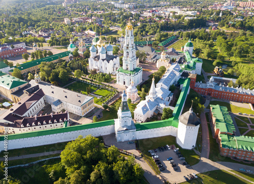 Photography Aerial panoramic view of Holy Trinity St