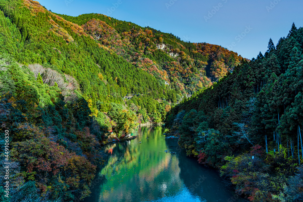 【東京都 奥多摩】白丸湖のレジャー風景
