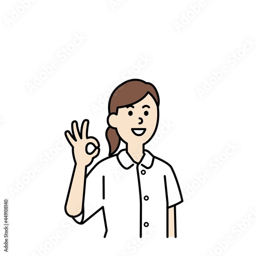 線画の医者と看護師のイラストまとめ