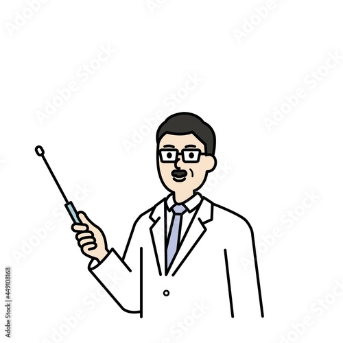 線画の医者と看護師のイラストまとめ