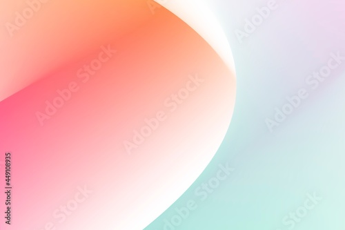 Aesthetic pastel gradient abstract background vector