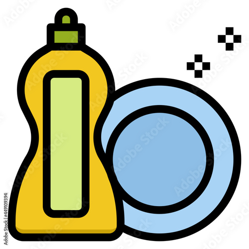 dish line icon