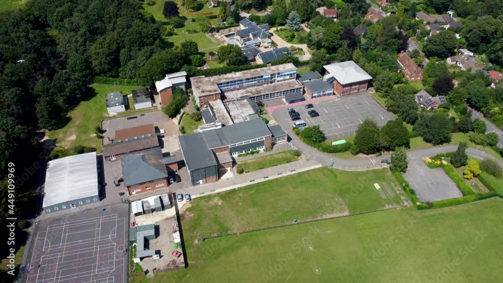 4K drone video of Archbishops secondary school in Canterbury, Kent. 4K drone video of Archbishops secondary school in Canterbury, Kent.