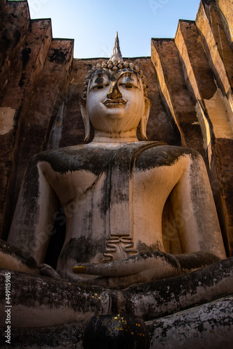 Thai Buddhism old gold Budd...