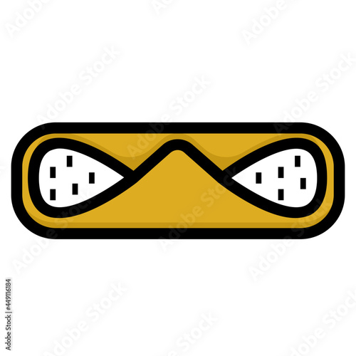 Cannoli line icon