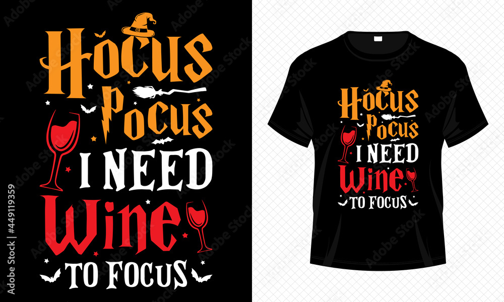 Cute Halloween T-shirt Design Vector 