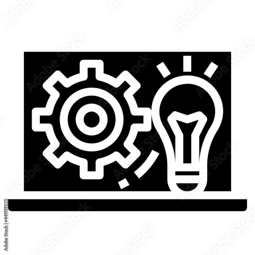 front end glyph icon