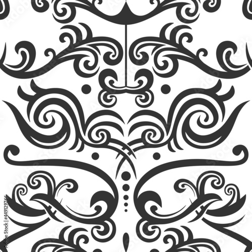 Tribal ethnic seamless patt...