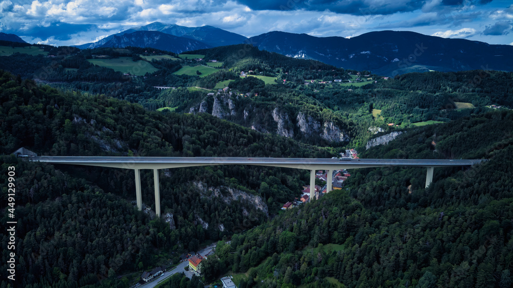 landschaft, berg, natur, fluss, road, himmel, berg, baum, anreisen, sommer, anblick, wald, wasser, hills, see, -täler, brücke,