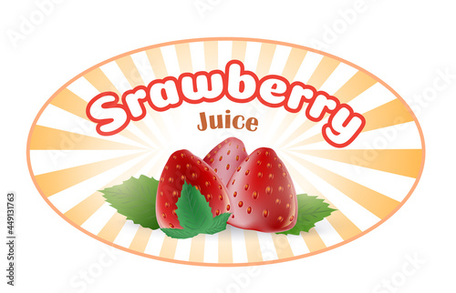 Fruits and berries. Use it for package, card or advertisement print or web poster creation. Vector illustration.
