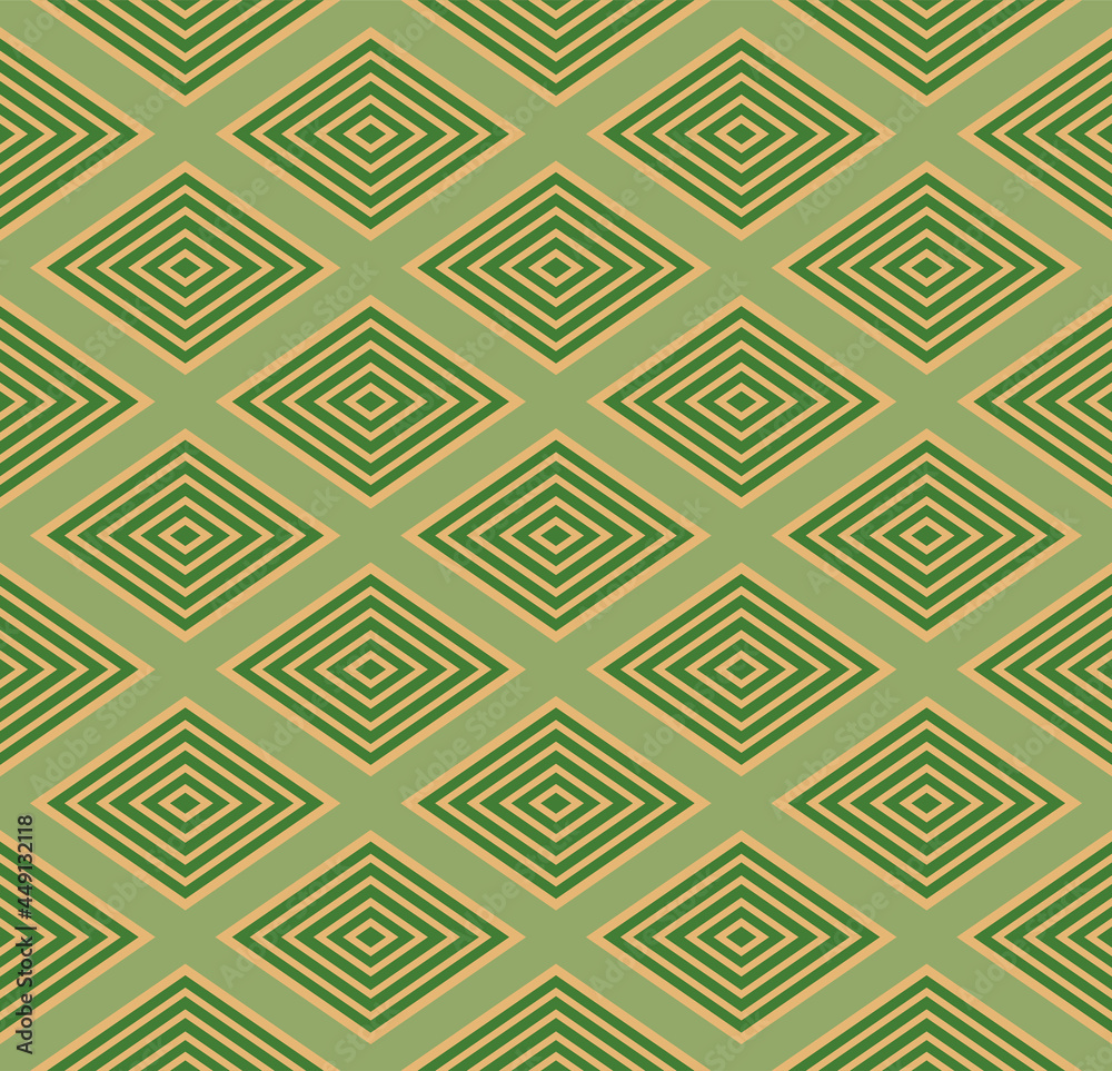 Japanese Diamond Maze Tile Vector Seamless Pattern Japanese Diamond Maze Tile Vector Seamless Pattern