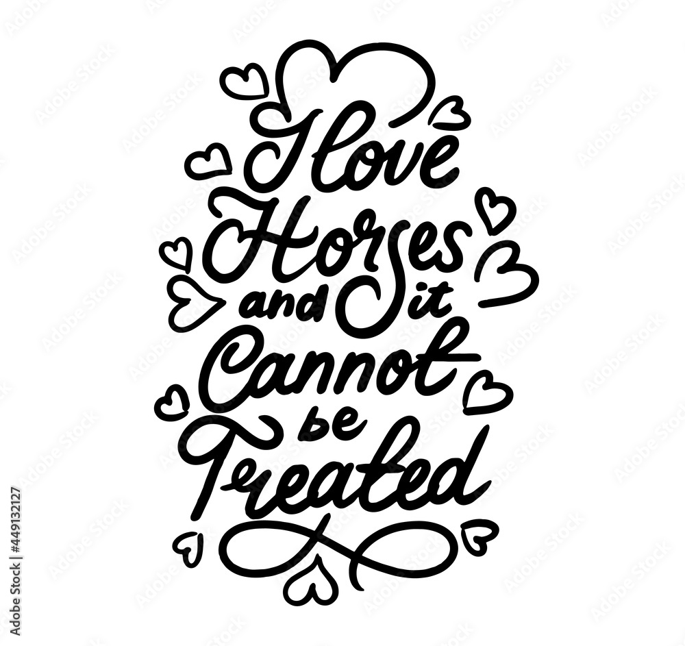 Horse pattern design. Horse with girl rider in cartoon style. Vector illustration. Horse pattern design. Horse with girl rider in cartoon style. Vector illustration.