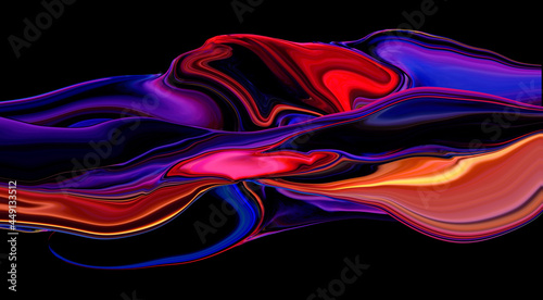 Creative painting colorful abstract on background  Color gradient background design