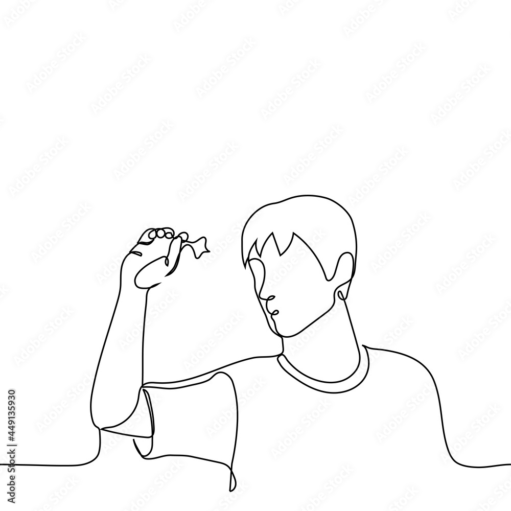 man throws dart at target outside illustration - one line drawing. concept of сor goal setting metaphor man throws dart at target outside illustration - one line drawing. concept of сor goal setting metaphor