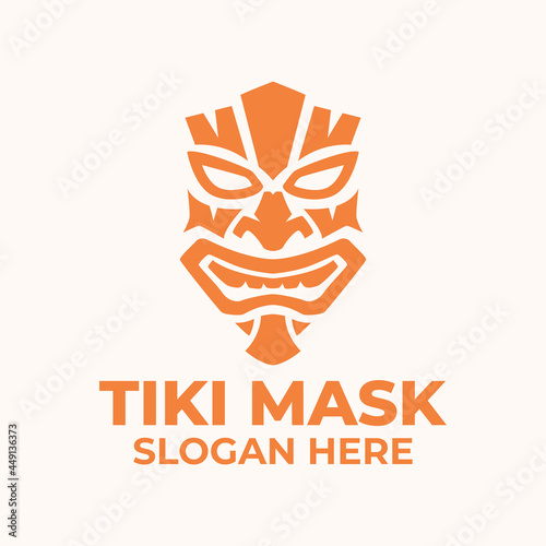 Tiki Mask Logo V2